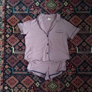 Madewell Lavender Pajamas